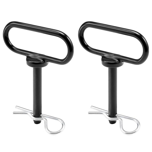 5/8 inch Lawn Tow Behind Attachment Hitch Tractor Towing Hitch Pin(Black) - Towing Bars by buy2fix | Online Shopping UK | buy2fix