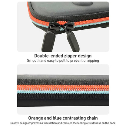 For Nintendo Switch 2 iPlay HBS-2835 Simple Thin Handle Storage Bag with Lanyard(Black) - Bags by iplay | Online Shopping UK | buy2fix