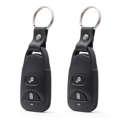 Universal Car Security Anti-Theft System Keyless Entry System Kit(Black) - Security Alarm System by buy2fix | Online Shopping UK | buy2fix