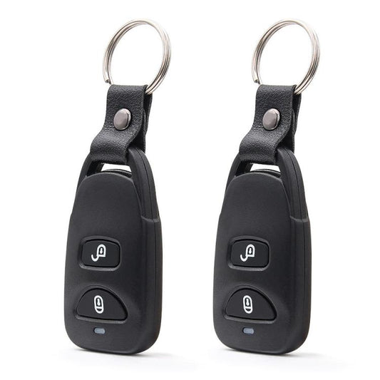 Universal Car Security Anti-Theft System Keyless Entry System Kit(Black) - Security Alarm System by buy2fix | Online Shopping UK | buy2fix