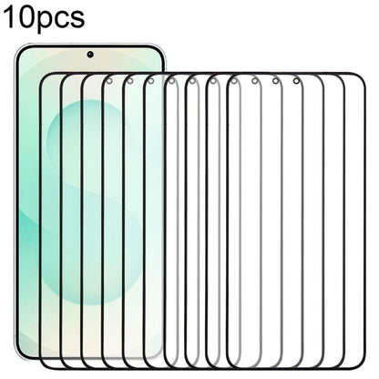 For Samsung Galaxy S25+ SM-S936B 10pcs Front Screen Outer Glass Lens with OCA Optically Clear Adhesive -  by buy2fix | Online Shopping UK | buy2fix
