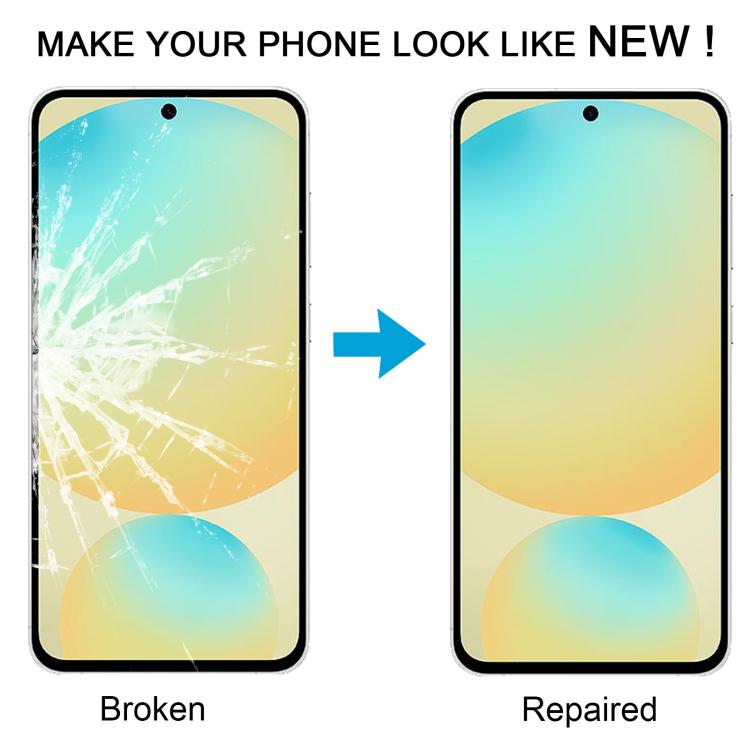 For Samsung Galaxy S24 FE SM-S721B 10pcs Front Screen Outer Glass Lens with OCA Optically Clear Adhesive -  by buy2fix | Online Shopping UK | buy2fix