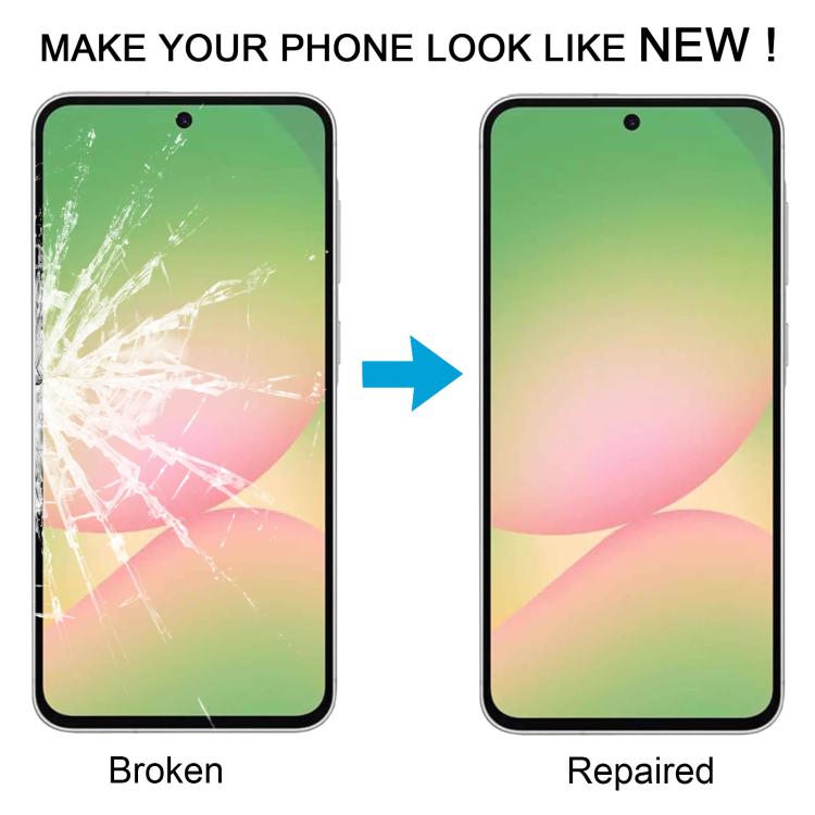 For Samsung Galaxy A56 SM-A566B 10pcs Front Screen Outer Glass Lens with OCA Optically Clear Adhesive - Outer Glass Lens by buy2fix | Online Shopping UK | buy2fix