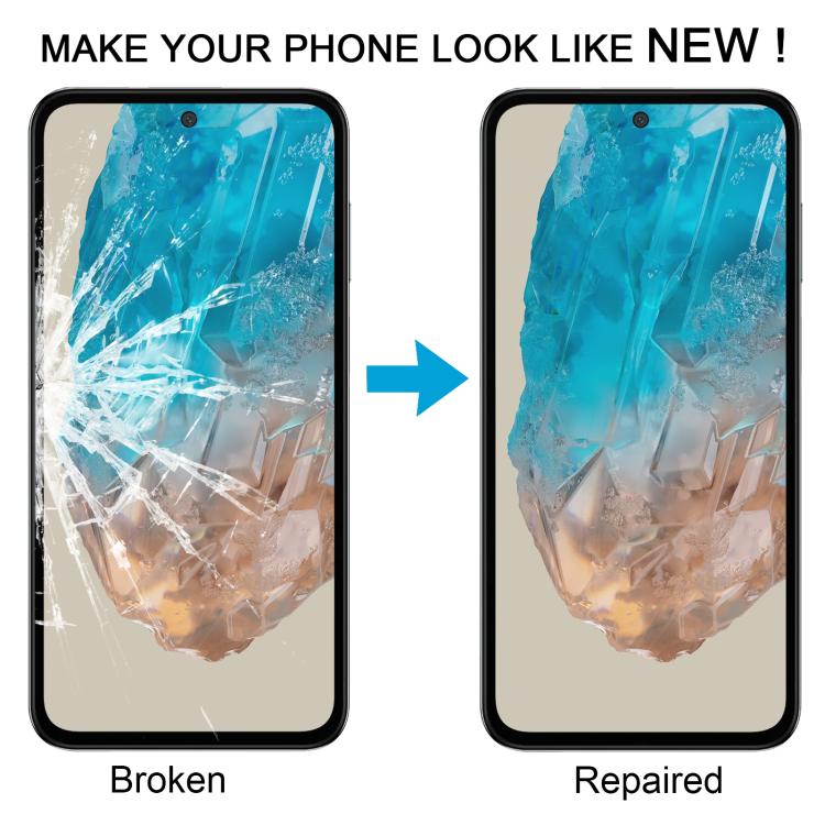 For Samsung Galaxy M35 SM-M356B 10pcs Front Screen Outer Glass Lens with OCA Optically Clear Adhesive - Outer Glass Lens by buy2fix | Online Shopping UK | buy2fix