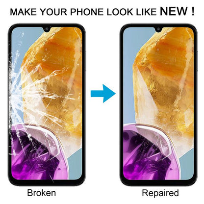 For Samsung Galaxy M15 SM-M156B 10pcs Front Screen Outer Glass Lens with OCA Optically Clear Adhesive - Outer Glass Lens by buy2fix | Online Shopping UK | buy2fix