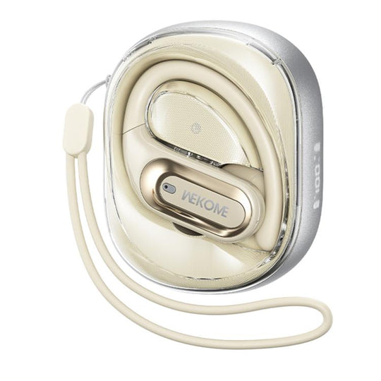 WK Beluga S18 Jungle Series Star Ring In-Ear OWS Clip-on Wireless Earbuds(Beige)