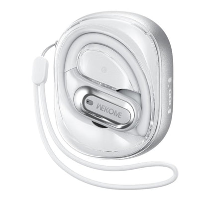 WK Beluga S18 Jungle Series Star Ring In-Ear OWS Clip-on Wireless Earbuds(White) - TWS Earphone by WK | Online Shopping UK | buy2fix