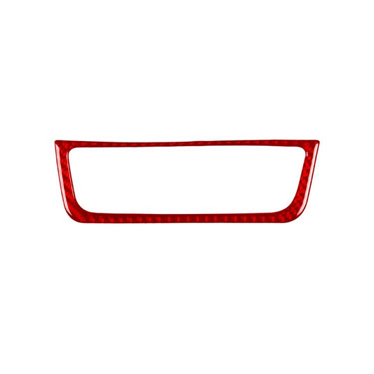 Carbon Fiber Car Air Conditioner Switch Panel B Decorative Sticker for SEAT Ibiza 2009-2014, Left and Right Driver(Red) - Car Interior Mouldings by buy2fix | Online Shopping UK | buy2fix
