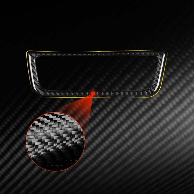 Carbon Fiber Car Air Conditioner Switch Panel B Decorative Sticker for SEAT Ibiza 2009-2014, Left and Right Driver(Black) - Car Interior Mouldings by buy2fix | Online Shopping UK | buy2fix