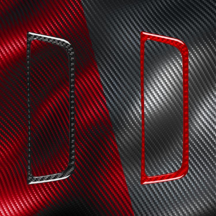 Carbon Fiber Car Air Conditioner Switch Panel B Decorative Sticker for SEAT Ibiza 2009-2014, Left and Right Driver(Black) - Car Interior Mouldings by buy2fix | Online Shopping UK | buy2fix