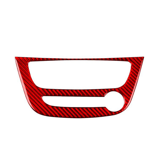 Carbon Fiber Car Air Conditioner Panel A Decorative Sticker for Renault Fluence 2009-2017 / Megane 2008-2016, Left and Right Driver(Red) - Car Interior Mouldings by buy2fix | Online Shopping UK | buy2fix