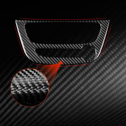 Carbon Fiber Car Air Conditioner Panel A Decorative Sticker for Renault Fluence 2009-2017 / Megane 2008-2016, Left and Right Driver(Red) - Car Interior Mouldings by buy2fix | Online Shopping UK | buy2fix