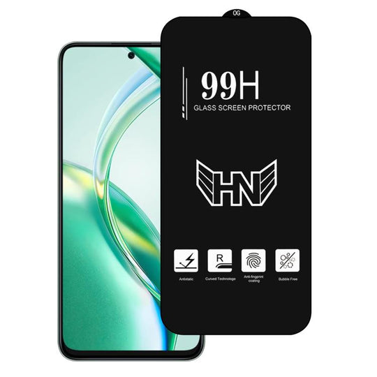 For Honor 200 Smart High Aluminum Large Arc Full Screen Tempered Glass Film