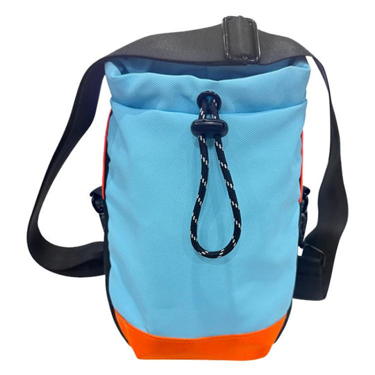 For Nintendo Switch 2 iPlay HBS-2838 Multi-function Portable Crossbody Storage Bag(Blue Orange)