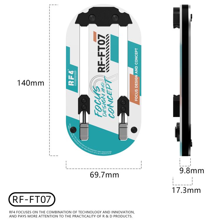 RF4 RF-FT07 Dual-Axis High-Temperature Reinforced Glass Motherboard Repair Fixture - Repair Fixture by buy2fix | Online Shopping UK | buy2fix