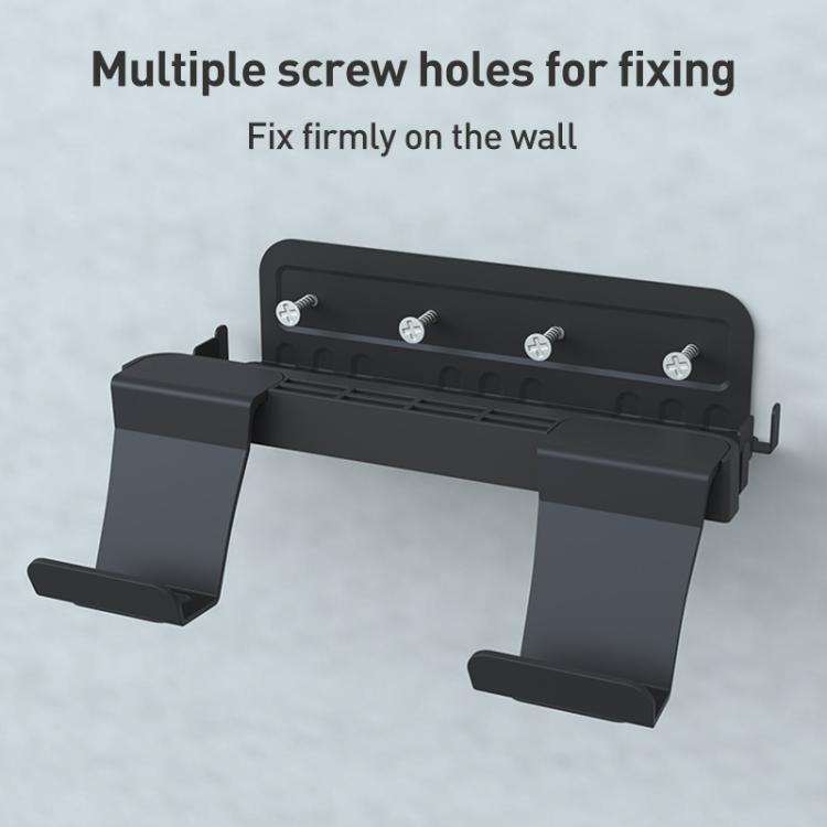 iPlay HBS-2836 Game Controller Universal Wall Storage Bracket(Black) - Holder by iplay | Online Shopping UK | buy2fix
