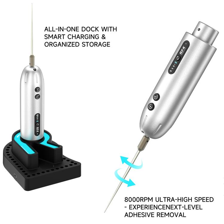 RF4 RF-GR3S Multi-functional Rechargeable Strong Electric Glue Remover - Dust Remove Tool by buy2fix | Online Shopping UK | buy2fix