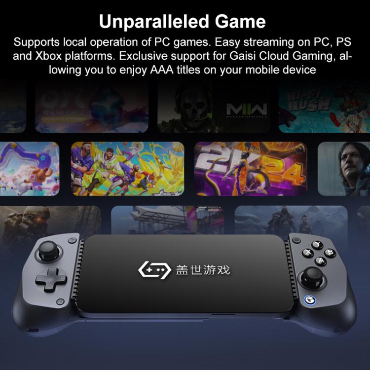 GameSir X5s Wireless Bluetooth Stretch Game Controller(Black) - Controller Gamepad by GameSir | Online Shopping UK | buy2fix