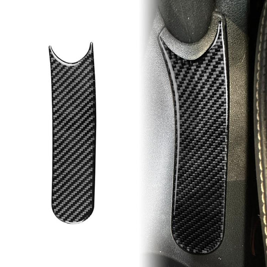 Carbon Fiber Car Handbrake Panel Decorative Sticker for SEAT Leon 2005-2012, Left and Right Driver(Black) - Car Interior Mouldings by buy2fix | Online Shopping UK | buy2fix