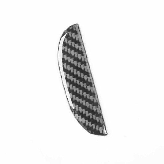 Carbon Fiber Car Passenger Seat Storage Box Handle Decorative Sticker for SEAT Leon 2005-2012, Left and Right Driver(Black) - Car Interior Mouldings by buy2fix | Online Shopping UK | buy2fix