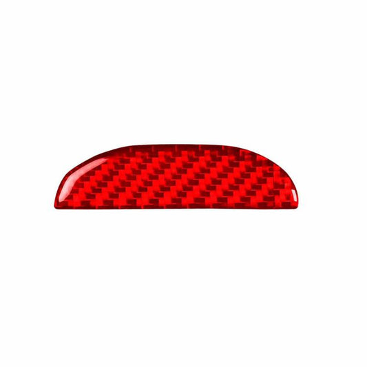 Carbon Fiber Car Passenger Seat Storage Box Handle Decorative Sticker for SEAT Leon 2005-2012, Left and Right Driver(Red) - Car Interior Mouldings by buy2fix | Online Shopping UK | buy2fix