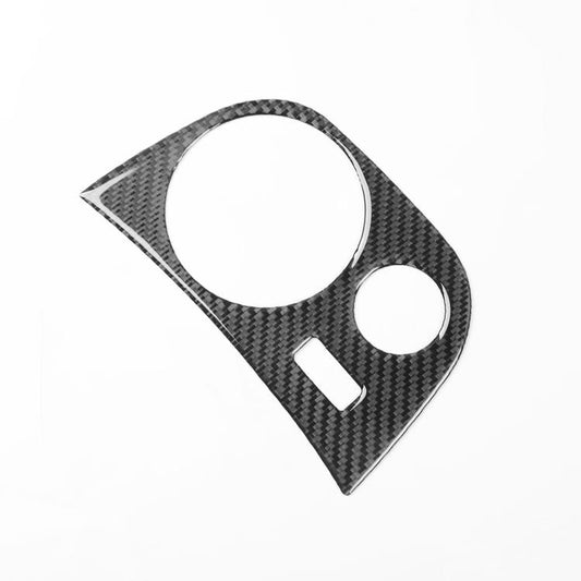 Carbon Fiber Car Water Cup Panel Decorative Sticker for SEAT Leon 2005-2012, Left Driver(Black) - Car Interior Mouldings by buy2fix | Online Shopping UK | buy2fix