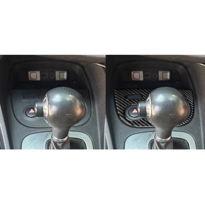 Carbon Fiber Car Water Cup Panel Decorative Sticker for SEAT Leon 2005-2012, Left Driver(Black) - Car Interior Mouldings by buy2fix | Online Shopping UK | buy2fix