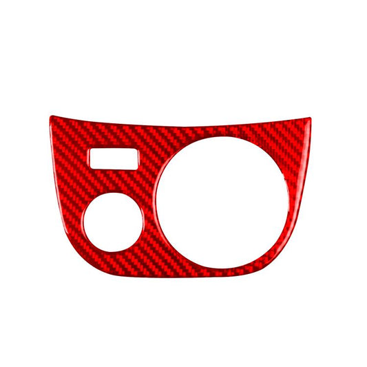 Carbon Fiber Car Water Cup Panel Decorative Sticker for SEAT Leon 2005-2012, Left Driver(Red) - Car Interior Mouldings by buy2fix | Online Shopping UK | buy2fix