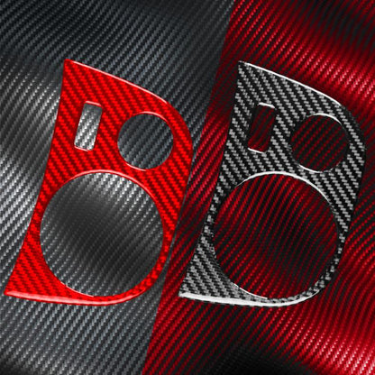 Carbon Fiber Car Water Cup Panel Decorative Sticker for SEAT Leon 2005-2012, Right Driver(Black) - Car Interior Mouldings by buy2fix | Online Shopping UK | buy2fix