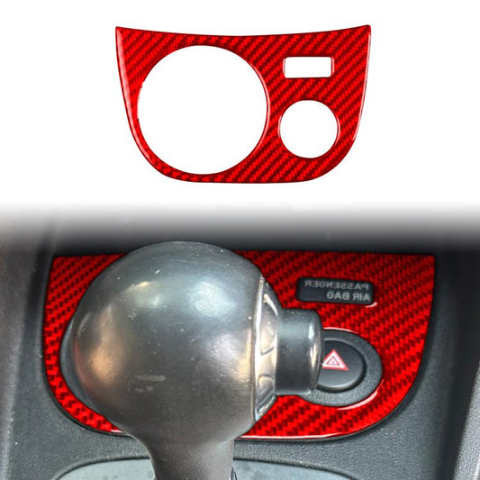 Carbon Fiber Car Water Cup Panel Decorative Sticker for SEAT Leon 2005-2012, Right Driver(Red) - Car Interior Mouldings by buy2fix | Online Shopping UK | buy2fix