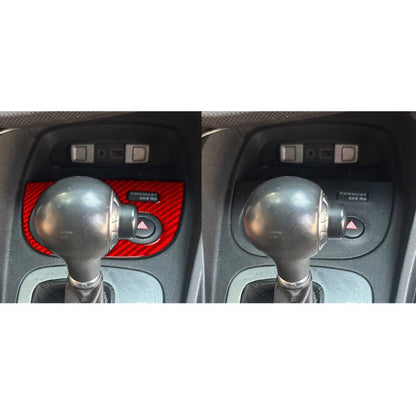 Carbon Fiber Car Water Cup Panel Decorative Sticker for SEAT Leon 2005-2012, Right Driver(Red) - Car Interior Mouldings by buy2fix | Online Shopping UK | buy2fix