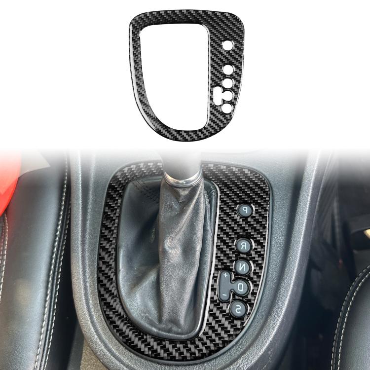 Carbon Fiber Car Gear Position Panel Decorative Sticker for SEAT Leon 2005-2012, Right Driver(Black) - Car Interior Mouldings by buy2fix | Online Shopping UK | buy2fix