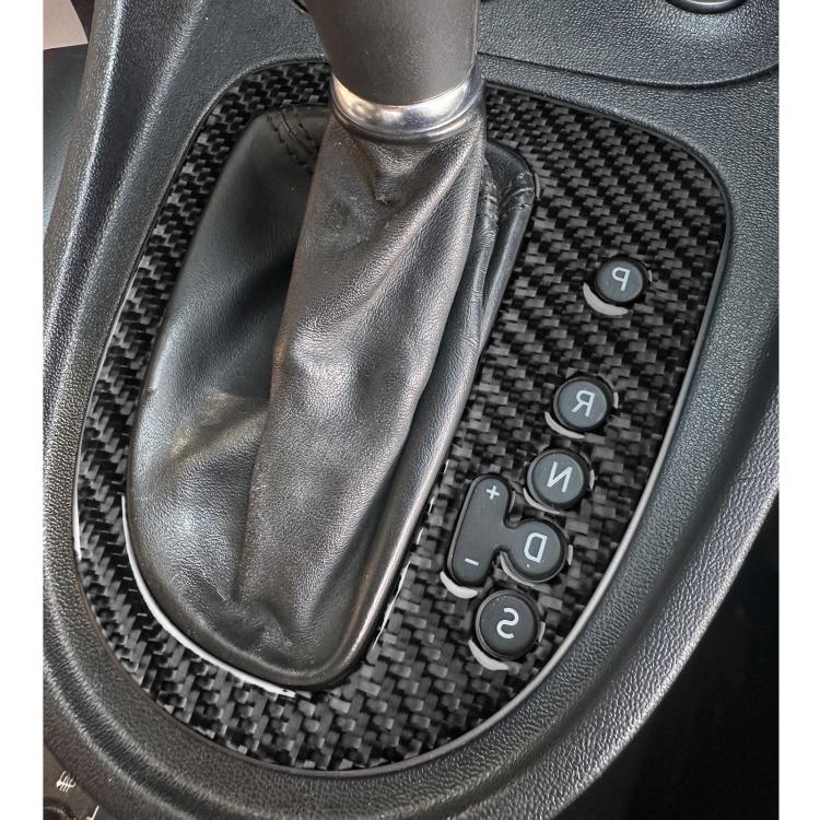 Carbon Fiber Car Gear Position Panel Decorative Sticker for SEAT Leon 2005-2012, Right Driver(Black) - Car Interior Mouldings by buy2fix | Online Shopping UK | buy2fix