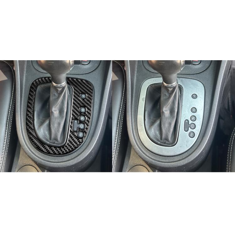 Carbon Fiber Car Gear Position Panel Decorative Sticker for SEAT Leon 2005-2012, Right Driver(Black) - Car Interior Mouldings by buy2fix | Online Shopping UK | buy2fix