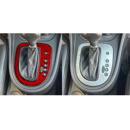 Carbon Fiber Car Gear Position Panel Decorative Sticker for SEAT Leon 2005-2012, Right Driver(Red) - Car Interior Mouldings by buy2fix | Online Shopping UK | buy2fix