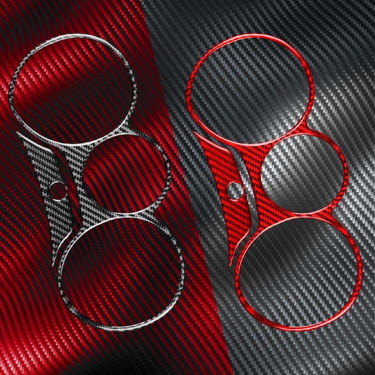 2pcs/Set Carbon Fiber Car Speedometer Surrounded Panel Decorative Sticker for SEAT Leon 2005-2012, Left and Right Driver(Black) - Car Interior Mouldings by buy2fix | Online Shopping UK | buy2fix
