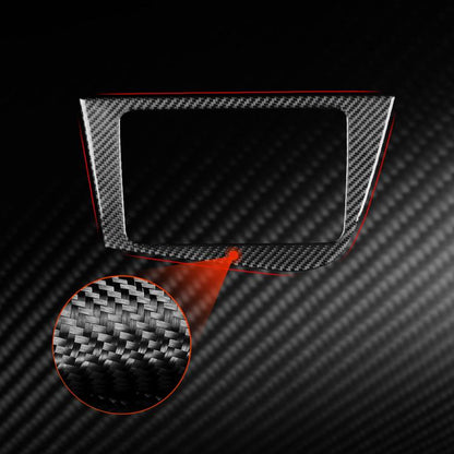 Carbon Fiber Car Center Console Panel Decorative Sticker for SEAT Leon 2005-2012, Left Driver(Black) - Car Interior Mouldings by buy2fix | Online Shopping UK | buy2fix