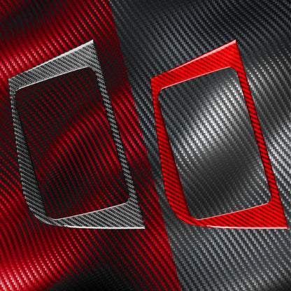 Carbon Fiber Car Center Console Panel Decorative Sticker for SEAT Leon 2005-2012, Left Driver(Black) - Car Interior Mouldings by buy2fix | Online Shopping UK | buy2fix