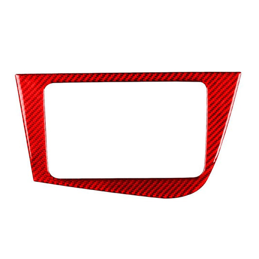 Carbon Fiber Car Center Console Panel Decorative Sticker for SEAT Leon 2005-2012, Left Driver(Red) - Car Interior Mouldings by buy2fix | Online Shopping UK | buy2fix