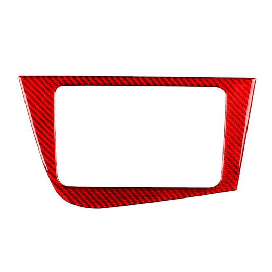 Carbon Fiber Car Center Console Panel Decorative Sticker for SEAT Leon 2005-2012, Right Driver(Red) - Car Interior Mouldings by buy2fix | Online Shopping UK | buy2fix