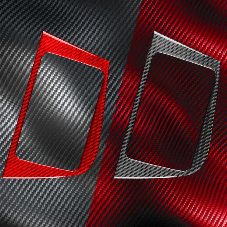 Carbon Fiber Car Center Console Panel Decorative Sticker for SEAT Leon 2005-2012, Right Driver(Red) - Car Interior Mouldings by buy2fix | Online Shopping UK | buy2fix