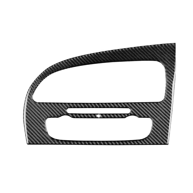 Carbon Fiber Car Center Console Air Conditioner Panel Decorative Sticker for SEAT Leon 2005-2012, Right Driver(Black) - Car Interior Mouldings by buy2fix | Online Shopping UK | buy2fix