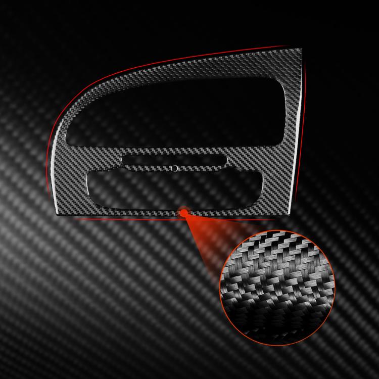 Carbon Fiber Car Center Console Air Conditioner Panel Decorative Sticker for SEAT Leon 2005-2012, Right Driver(Red) - Car Interior Mouldings by buy2fix | Online Shopping UK | buy2fix