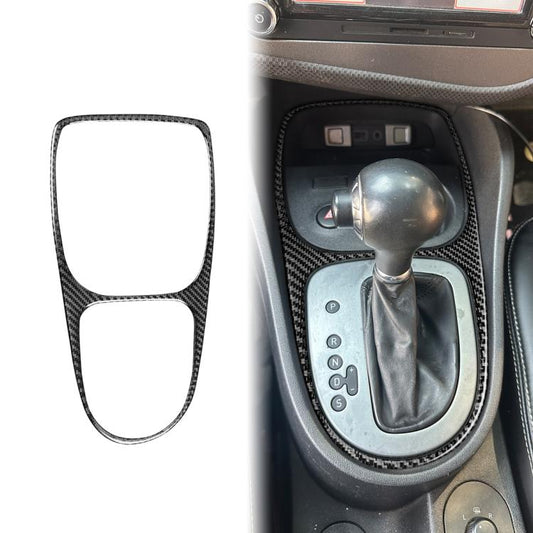 Carbon Fiber Car Gear Shift Frame Decorative Sticker for SEAT Leon 2005-2012, Left and Right Driver(Black) - Car Interior Mouldings by buy2fix | Online Shopping UK | buy2fix
