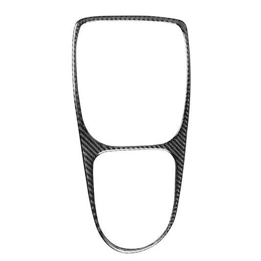 Carbon Fiber Car Gear Shift Frame Decorative Sticker for SEAT Leon 2005-2012, Left and Right Driver(Black) - Car Interior Mouldings by buy2fix | Online Shopping UK | buy2fix