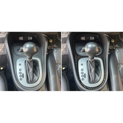 Carbon Fiber Car Gear Shift Frame Decorative Sticker for SEAT Leon 2005-2012, Left and Right Driver(Black) - Car Interior Mouldings by buy2fix | Online Shopping UK | buy2fix