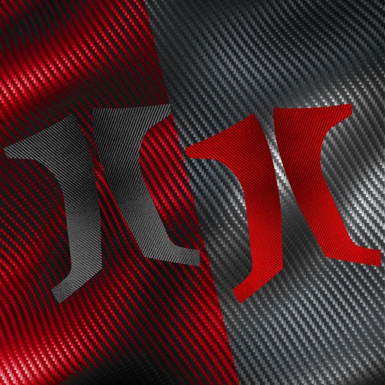 2pcs/Set Carbon Fiber Car Rear Windshield Decorative Sticker for SEAT Leon 2005-2012, Carbon Sheet Style, Left and Right Driver(Red) - Car Interior Mouldings by buy2fix | Online Shopping UK | buy2fix