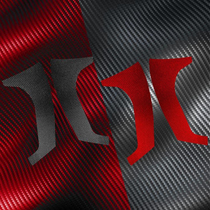 2pcs/Set Carbon Fiber Car Rear Windshield Decorative Sticker for SEAT Leon 2005-2012, Carbon Sheet Style, Left and Right Driver(Red) - Car Interior Mouldings by buy2fix | Online Shopping UK | buy2fix