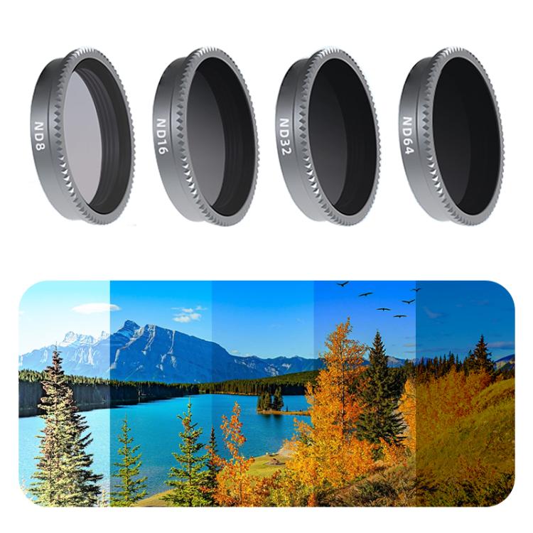 For Insta360 GO 3 Camera Lens Filter, Filter:4 in 1 ND8-64 - Len Accessories by buy2fix | Online Shopping UK | buy2fix