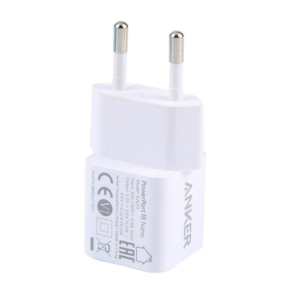ANKER 20W Type-C Fast Charging Charger, Specification:EU Plug - USB Charger by ANKER | Online Shopping UK | buy2fix